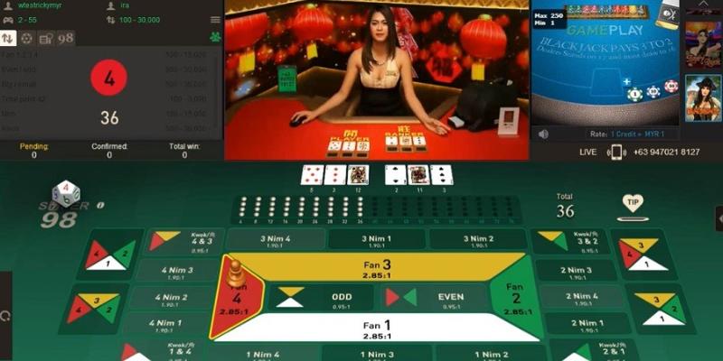 Quy tắc áp dụng trong game Fantan dành cho newbie