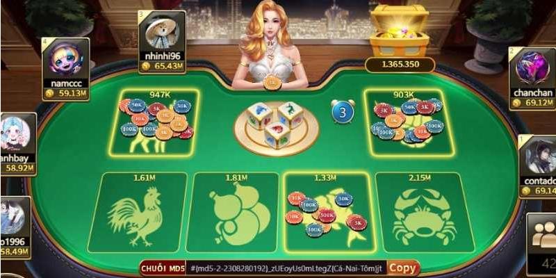 Xác định kết quả chiến thắng dựa theo biểu tượng xuất hiện 